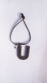 Initial key chain -U-
